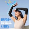 Mangas Protectoras Para Brazos Protección Solar Uv,6 Pares