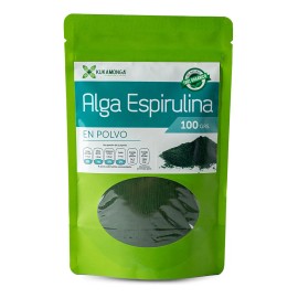 Espirulina en Polvo 100g  Dura 20 Das  Fuente Natural de Energa, Protena y Antioxidantes  Apoya el Sistema Inmune y Bienestar Diario  Ideal para...   