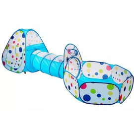 Luxury Tienda Tunel De Juegos Gimnasio Didáctico 3en1 Bebés Niños