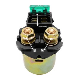 Starter Relay Solenoid Switch Compatible with KAWASAKI ZZR600 2003 2004 /B