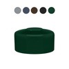 EMFA Fence Post Caps, Round, 44.3 mm, Green, Pack of
