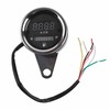 Motorcycle Digital Tachometer Tacho Speedometer Gauge 2 Airguide Cylinder Modified