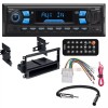 SSL ML43B 1-DIN Bluetooth Car Stereo AM/FM Receiver for 2003-2006