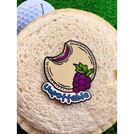 Unbranded Unputtable Golf Ball Marker - Golf Gift, Uncrustable, Funny Golf Marker, Fun