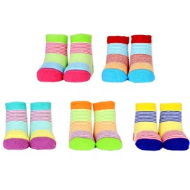 Cucamelon Baby Molly & Lulu 5 Pairs of Socks 0-12 Months Giftboxed