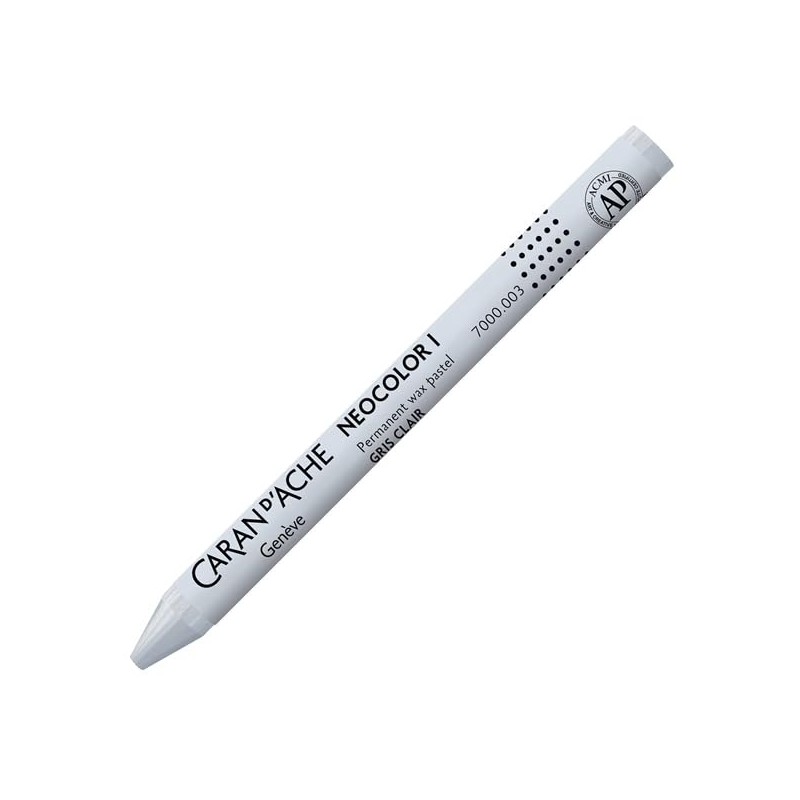 Caran d'Ache CREATIVE ART MATERIALS Classic Neocolor I, Light Grey