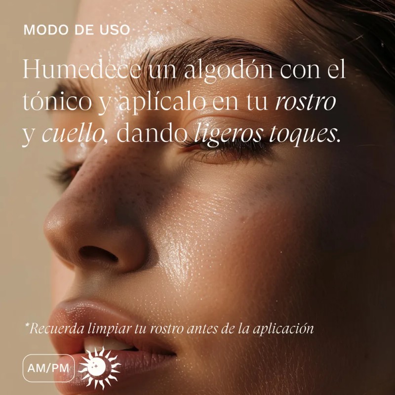 Tonico Facial Collagenic Colágeno Vitamina E Y Niacinamida Todo Tipo