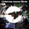 Guantes con linterna LED CXJYSD – sin dedos, ligeros y