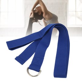 Correa Elástica de Entrenamiento, Estiramiento Estable, Flexible, Azul, Cinturón de Tensión de Yoga, Cinta de Alta Densidad para el Hogar para Pilates