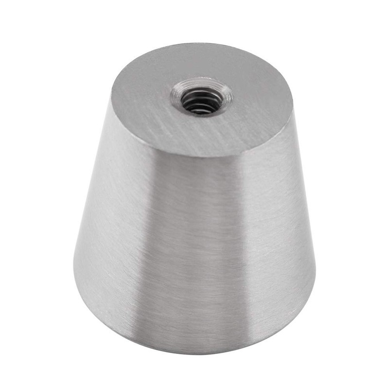 homdiy 5 Pack Brushed Nickel Cabinet Knobs Silver Drawer Knobs