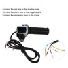 24V HalfTwist Throttle Grip LED Power Indicator with 2 Keys