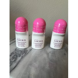 Zermat International AMOREL ROLL ON DEODORANT 3 OZ SET OF 3 Vanilla Scented Body Deodorant