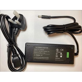 Replacement for 48V AC Adaptor Power Supply for Polycom VVX 410 VoIP Phone