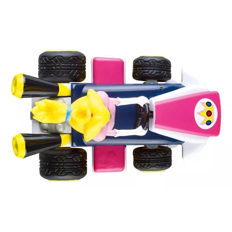 Carrera Mario Kart Mini Rc Escala 1:50 Personaje Peach/Princesa