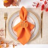 APTWOW Fall Thanksgiving Napkin Rings Set of 12 - Fall