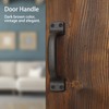 Livfodrm Barn Door Pulls Handles Heavy Duty Cast Iron Gate