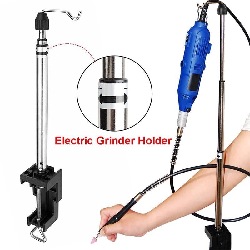 Rotary Grinder Hanger, Mini Drill Holder Flex Shaft Hanger Stand