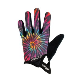 Handup Youth Full Finger Lightweight Anti-Slip Mountain Bike MTB Bicycle Enduro Downhill XC Cycling Motocross Unisex Gloves 50+ UFP Sun Protection (Reverse Tie Dye, Youth Medium)