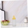 ABOOFAN 8pcs Mini Squeeze Bottles Reusable Leak Condiment Containers for
