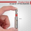 ColumPRO Magnetic Bit Holder Set, 3PCS 60mm Drill Bit Holders