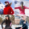 Women's Fleece Ponytail Hat, Double Layer Warmth, with Drop Down