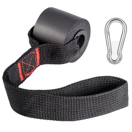 Resistance Bands Door Anchor Attachment Secure Door Anchor Heavy Duty Door Anchor for Resistance Bands Door Jamb Anchor Fitness Workout Band Door Anchor (Anchor + Carabiner)