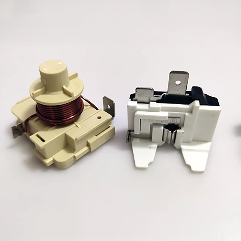 NUHFUFA Replacement Original QD110H QL2-6.0 Refrigerator Starter+Butterfly Protector, Compressor Heavy