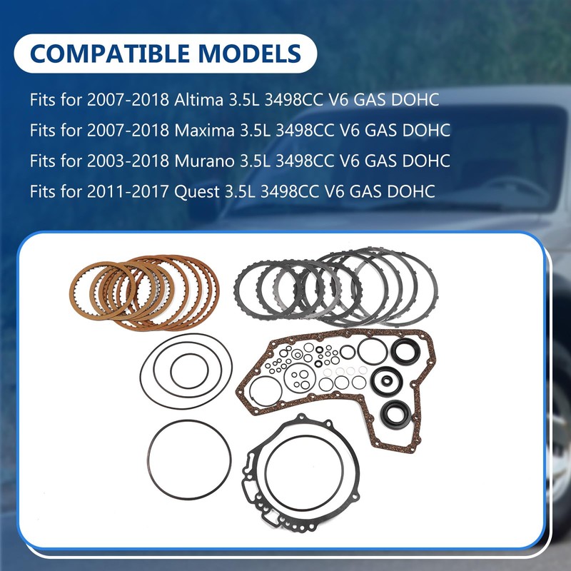 CYCWER JF010E RE0F09A CVT Transmission Master Rebuild Kit Overhaul Kit