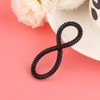 Elastic Hair Bands For Girls Headwear Black Ponytail Holder Rubber