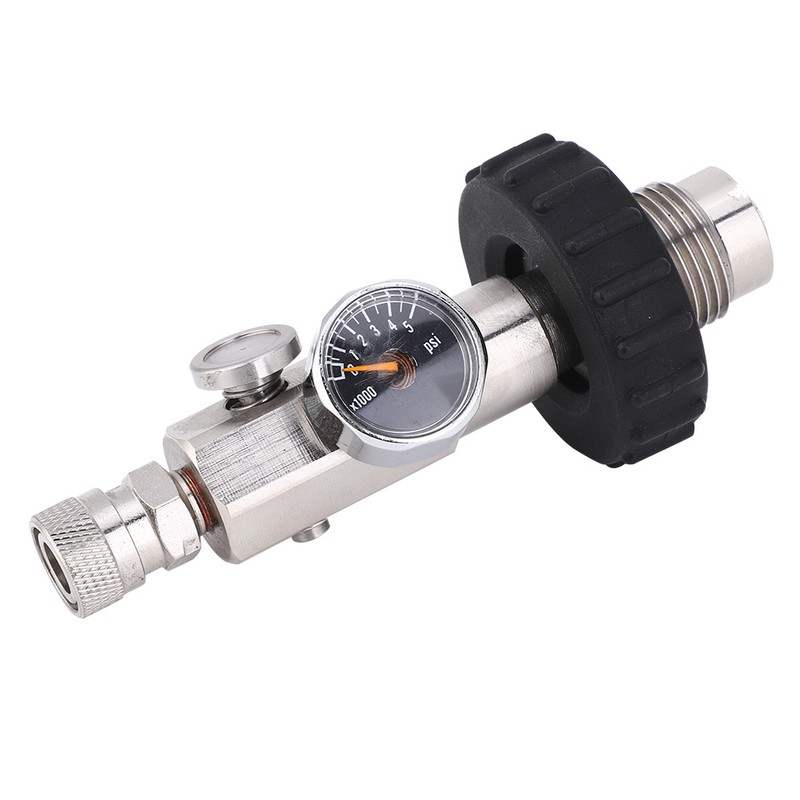 High Quality CO2 Copper Inflatable Quick Connector with Plastic Handle