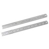 Steel Ruler School Office 30Cm Metal Drawing Measuring 1 Pieces