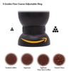 LHS Manual Coffee Grinder with Ceramic Burrs, Hand Coffee Bean