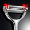 GREATLINK Stainless Steel Dual Blade Vegetable Peeler for Kitchen -Commercial