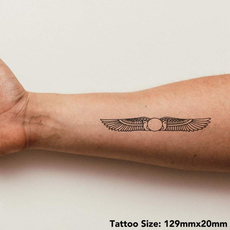 Large 'Egyptian Sun Disk' Temporary Tattoos (TO00027063)