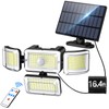 CLAONER Solar Outdoor Lights Motion Sensor 3500LM 288 LED Security