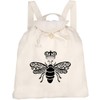 Azeeda 'Queen Bee' Canvas Rucksack/Backpack (RK00003087)