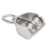10PCS M15 Pulley Block Stainless Steel Heavy Duty Traction Wheel