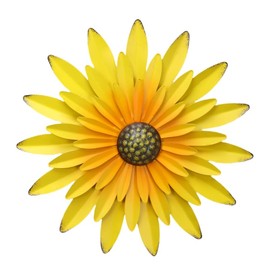 3D Metal Flowers Wall Decor Outdoor Wall Decor Suitable for Indoor and Outdoor Home Patio Bohemian Metal Flower Wall Art 12 in