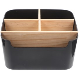 PACKOVE Desktop Makeup Organizer Removable Skincare Storage Holder with Detachable Dividers Compact for Cosmetics Jewelry and Daily Supplies Design