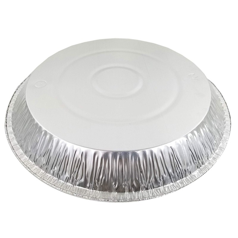 PACTOGO 12" Aluminum Foil Pie Pan Extra-Deep Disposable Tin Plates