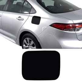 Gas Fuel Door Graphic Overlay Pre Cut Vinyl Decal Compatible with Toyota Corolla 2019 2020 2021 - Carbon Fiber Green