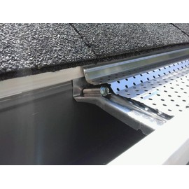 A-M Gutter Guard A-M Aluminum Gutter Guard 6 Inch (50', Mill Finish)