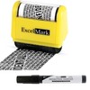 ExcelMark Rolling Identity Theft Guard Stamp (Roller Stamp and Redaction