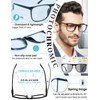 MARE AZZURO Photochromic Bifocal Reading Glasses Men Blue Light Blocking