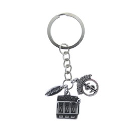 Envious Gems Casino Slot Machine Jackpot Keychain