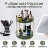 Asayuee 360 Rotating Makeup Organizer for Vanity,2 Tier Large Capacity