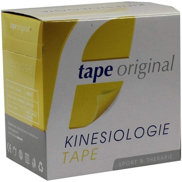 KINESIOLOGIC tape original 5 cmx5 m gelb 1 St