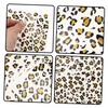 Beavorty 3sets Leopard Print Temporary for Women Easy Application Fake