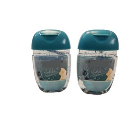 Bath and Body Care - Travel Size Sanitizer - 2 piece Bundle Set Hand Gel - 1 Fl Oz each - Label Artwork Varies (Ariel)