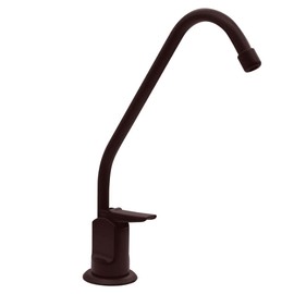 Westbrass D2031-NL-12 8" Touch-Flo Style Pure Cold Water Dispenser Faucet, 1-Pack, Oil Rubbed Bronze